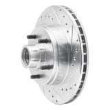 R1 Concepts 1991-1996 Buick Commercial Chassis Front Right Drilled & Slotted Silver Brake Rotor by R1 Concepts 631-51000R