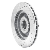 R1 Concepts 1991-1996 Buick Commercial Chassis Front Right Drilled & Slotted Silver Brake Rotor by R1 Concepts 631-51000R