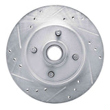 R1 Concepts 1976-1980 Buick Skyhawk Front Left Drilled & Slotted Silver Brake Rotor by R1 Concepts 631-52001L