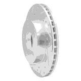 R1 Concepts 1978-1981 Pontiac Firebird Rear Left Drilled & Slotted Silver Brake Rotor by R1 Concepts 631-52004L