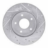 R1 Concepts 1978-1981 Pontiac Firebird Rear Left Drilled & Slotted Silver Brake Rotor by R1 Concepts 631-52004L