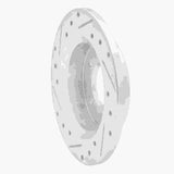 R1 Concepts 1984-1988 Pontiac 6000 Rear Right Drilled & Slotted Silver Brake Rotor by R1 Concepts 631-52005R