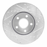 R1 Concepts 1990-2005 Buick Skylark Front Left Drilled & Slotted Silver Brake Rotor by R1 Concepts 631-52007L