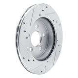 R1 Concepts 1988-1988 Pontiac Fiero Rear Right/Front Right Drilled & Slotted Silver Brake Rotor by R1 Concepts 631-52009R