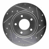 R1 Concepts 1992-2005 Buick Riviera Rear Left Drilled & Slotted Silver Brake Rotor by R1 Concepts 631-52010L