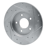 R1 Concepts 1992-2005 Buick Riviera Rear Left Drilled & Slotted Silver Brake Rotor by R1 Concepts 631-52010L