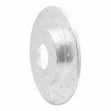 R1 Concepts 1992-2005 Buick Park Avenue Rear Right Drilled & Slotted Silver Brake Rotor by R1 Concepts 631-52010R