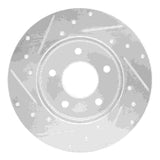 R1 Concepts 1992-2005 Buick Park Avenue Rear Right Drilled & Slotted Silver Brake Rotor by R1 Concepts 631-52010R