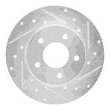 R1 Concepts 1992-2005 Buick Park Avenue Rear Right Drilled & Slotted Silver Brake Rotor by R1 Concepts 631-52010R