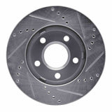 R1 Concepts 1997-2005 Buick LeSabre Front Left Drilled & Slotted Silver Brake Rotor by R1 Concepts 631-52011L