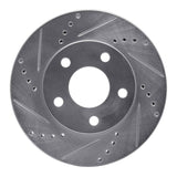 R1 Concepts 1997-2005 Buick LeSabre Front Left Drilled & Slotted Silver Brake Rotor by R1 Concepts 631-52011L