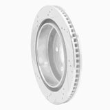 R1 Concepts 1998-2002 Chevrolet Camaro Rear Right Drilled & Slotted Silver Brake Rotor by R1 Concepts 631-52013R