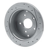 Dynamic Friction 2004-2004 Pontiac GTO Rear Left Drilled & Slotted Silver Brake Rotor by Dynamic Friction Company 631-52014L