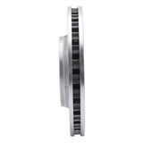 Dynamic Friction 2004-2009 Buick Terraza Front Right Drilled & Slotted Silver Brake Rotor by Dynamic Friction Company 631-52024R