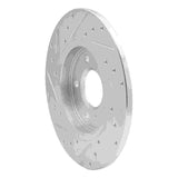 Dynamic Friction 2005-2005 Buick Terraza Rear Right Drilled & Slotted Silver Brake Rotor by Dynamic Friction Company 631-52025R