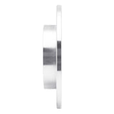 R1 Concepts 1991-1998 Saturn SC Rear Right Drilled & Slotted Silver Brake Rotor by R1 Concepts 631-53000R