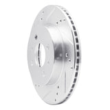 R1 Concepts 1991-2002 Saturn SL Front Left Drilled & Slotted Silver Brake Rotor by R1 Concepts 631-53001L