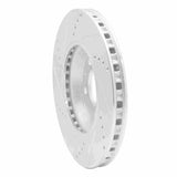 Dynamic Friction 2006-2010 Pontiac Solstice Front Right Drilled & Slotted Silver Brake Rotor by Dynamic Friction Company 631-53005R