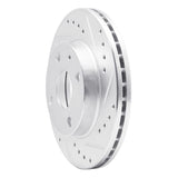 R1 Concepts 1990-2001 Ford Escort Front Right Drilled & Slotted Silver Brake Rotor by R1 Concepts 631-54001R