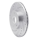 R1 Concepts 1990-2003 Ford Escort Front Left Drilled & Slotted Silver Brake Rotor by R1 Concepts 631-54002L