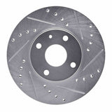 R1 Concepts 1990-2003 Ford Escort Front Right Drilled & Slotted Silver Brake Rotor by R1 Concepts 631-54002R