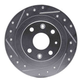 R1 Concepts 1990-2003 Ford Escort Rear Left Drilled & Slotted Silver Brake Rotor by R1 Concepts 631-54003L