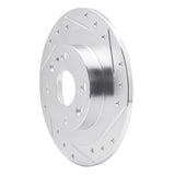 R1 Concepts 1990-2003 Ford Escort Rear Right Drilled & Slotted Silver Brake Rotor by R1 Concepts 631-54003R