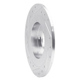 R1 Concepts 1990-2003 Ford Escort Rear Right Drilled & Slotted Silver Brake Rotor by R1 Concepts 631-54003R
