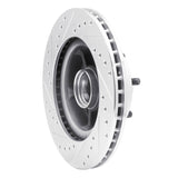 R1 Concepts 1968-1970 Ford Ranchero Front Right Drilled & Slotted Silver Brake Rotor by R1 Concepts 631-54006R