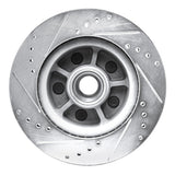 R1 Concepts 1968-1973 Ford Fairlane Front Right Drilled & Slotted Silver Brake Rotor by R1 Concepts 631-54008R