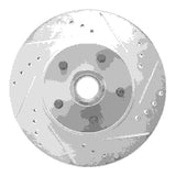 R1 Concepts 1968-1973 Ford Fairlane Front Right Drilled & Slotted Silver Brake Rotor by R1 Concepts 631-54008R