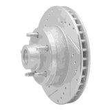 R1 Concepts 1973-1973 Ford Thunderbird Front Left Drilled & Slotted Silver Brake Rotor by R1 Concepts 631-54011L