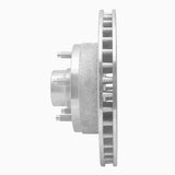 R1 Concepts 1973-1973 Ford Thunderbird Front Left Drilled & Slotted Silver Brake Rotor by R1 Concepts 631-54011L