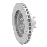 R1 Concepts 1973-1973 Ford Thunderbird Front Left Drilled & Slotted Silver Brake Rotor by R1 Concepts 631-54011L