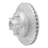 R1 Concepts 1973-1973 Ford Ranchero Front Right Drilled & Slotted Silver Brake Rotor by R1 Concepts 631-54011R