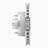 R1 Concepts 1973-1973 Ford Ranchero Front Right Drilled & Slotted Silver Brake Rotor by R1 Concepts 631-54011R