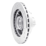 R1 Concepts 1974-1980 Ford Pinto Front Right Drilled & Slotted Silver Brake Rotor by R1 Concepts 631-54012R