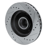 R1 Concepts 1974-1979 Ford Torino Front Left Drilled & Slotted Silver Brake Rotor by R1 Concepts 631-54013L