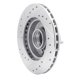 R1 Concepts 1978-1993 Ford Fairmont Front Right Drilled & Slotted Silver Brake Rotor by R1 Concepts 631-54015R
