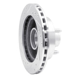 R1 Concepts 1979-1981 Ford Mustang Front Right Drilled & Slotted Silver Brake Rotor by R1 Concepts 631-54018R