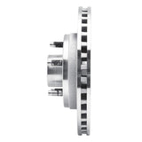 R1 Concepts 1982-1987 Ford Mustang Front Right Drilled & Slotted Silver Brake Rotor by R1 Concepts 631-54019R
