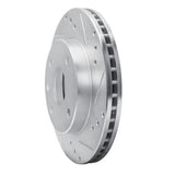 R1 Concepts 1986-1992 Ford Taurus SHO Rear Right/Front Right Drilled & Slotted Silver Brake Rotor by R1 Concepts 631-54020R