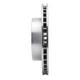 R1 Concepts 1982-1990 Ford Mustang Rear Left Drilled & Slotted Silver Brake Rotor by R1 Concepts 631-54021L