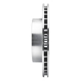R1 Concepts 1982-1990 Ford Mustang Rear Right Drilled & Slotted Silver Brake Rotor by R1 Concepts 631-54021R