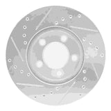 R1 Concepts 1991-2000 Ford Windstar Front Right Drilled & Slotted Silver Brake Rotor by R1 Concepts 631-54039R