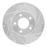 R1 Concepts 1991-2000 Ford Windstar Front Right Drilled & Slotted Silver Brake Rotor by R1 Concepts 631-54039R