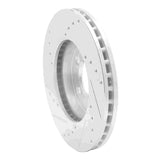 R1 Concepts 1991-2000 Ford Windstar Front Right Drilled & Slotted Silver Brake Rotor by R1 Concepts 631-54039R