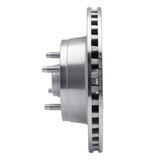 R1 Concepts 1993-1993 Ford Mustang Front Left Drilled & Slotted Silver Brake Rotor by R1 Concepts 631-54041L