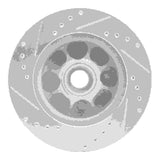 R1 Concepts 1993-1993 Ford Mustang Front Right Drilled & Slotted Silver Brake Rotor by R1 Concepts 631-54041R