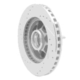 R1 Concepts 1993-1993 Ford Mustang Front Right Drilled & Slotted Silver Brake Rotor by R1 Concepts 631-54041R